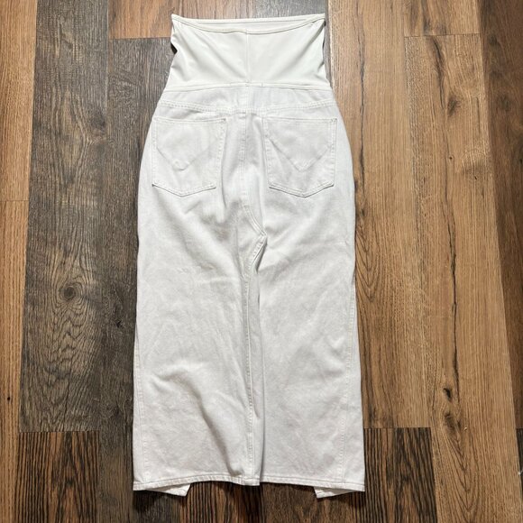 Hudson Maternity Reconstructed Denim Skirt Women's Size 28 in White - EUC! - Picture 7 of 8